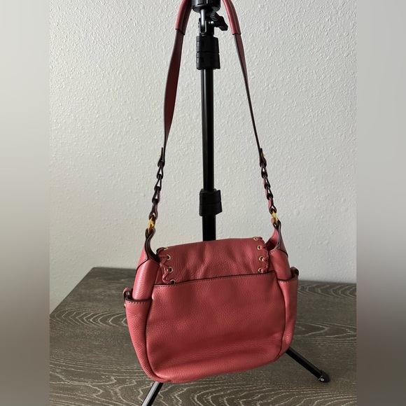 OrYANY Leather Shoulder Bag - Red - Picture 3 of 12